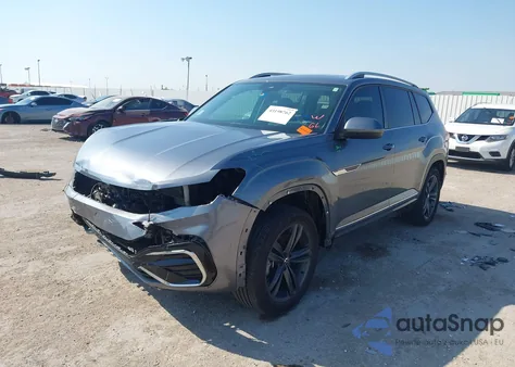 2022 Volkswagen Atlas 3.6L V6 Sel R-Line z USA, uszkodzony, nr VIN 1V2AR2CA2NC518299